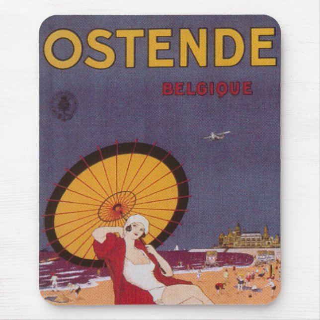 Ostende - Belgien Mousepad (Vorne)