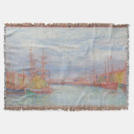 Ostende Harbor von James Ensor (1900) Decke