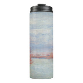 Ostende Harbor von James Ensor (1900) Thermosbecher