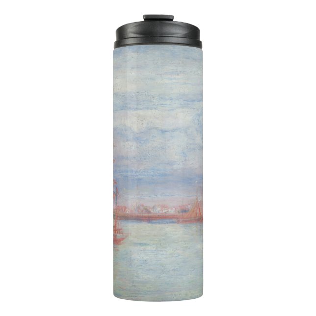 Ostende Harbor von James Ensor (1900) Thermosbecher (Vorderseite)