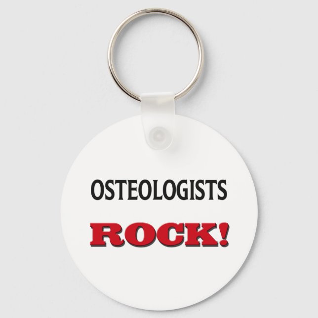 Osteologen Rock Schlüsselanhänger (Vorderseite)