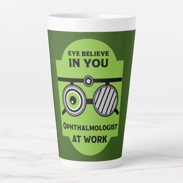 Osteopathie Augenchirurgie Tasse (Vorderseite)