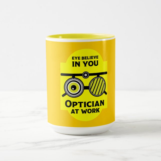 Ostéopathie OEil chirurgiens Mug (Centre)