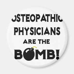 Osteopathische Ärzte sind die Bombe! Magnet
