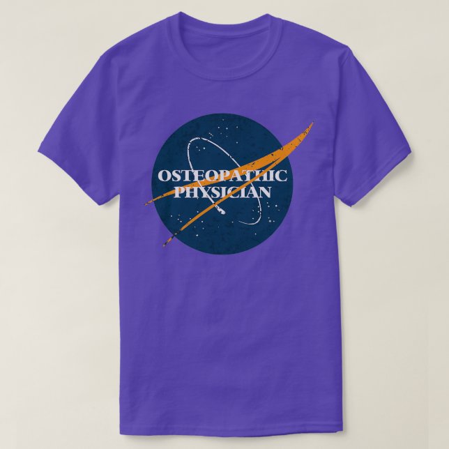 Osteopathischer Arztbereich Vintag T-Shirt (Design vorne)