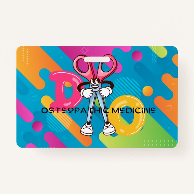 Osteopathisches Arzneimittel-Abzeichen Ausweis (Vorderseite)