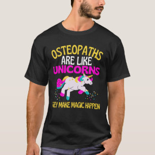 Osteopaths Unicorn , Zauberhafter Chiropraktor T-Shirt