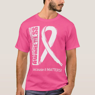Osteoporose-Bewusstsein, weil es in diesem Bereich T-Shirt