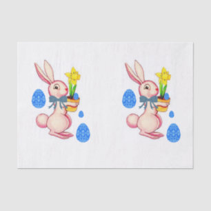 Oster aus dekorativem Papierpapier Seidenpapier