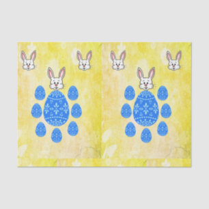 Oster aus dekorativem Papierpapier Seidenpapier