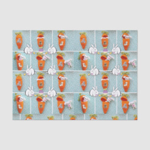 Oster aus dekorativem Papierpapier Seidenpapier