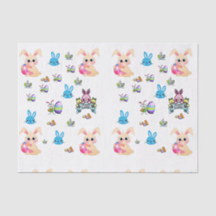 Oster aus dekorativem Papierpapier Seidenpapier