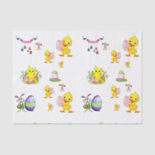 Oster aus dekorativem Papierpapier Seidenpapier