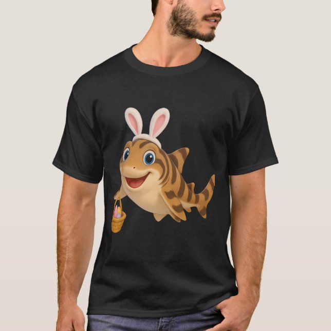 Oster-Bambushai T-Shirt (Vorderseite)