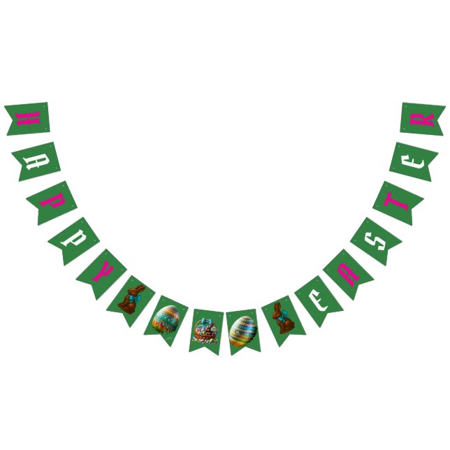 Oster-Banner Wimpelkette (Alle)