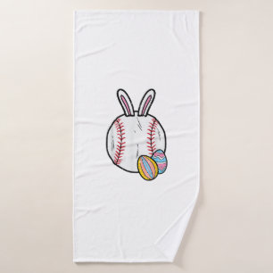 Oster Baseball Hase Sport Männer Jungen Kinder Kle Badehandtuch