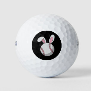 Oster Baseball Hase Süße Kaninchenohren Golfball