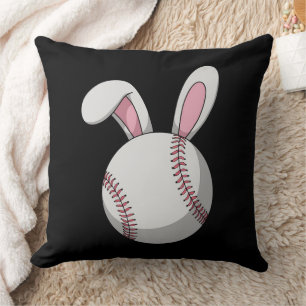 Oster Baseball Hase Süße Kaninchenohren Kissen