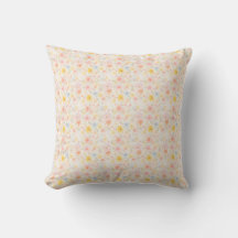 Oster-Blumenstoff – Pastell süß  
