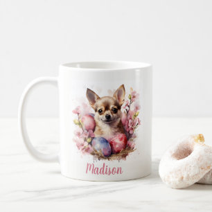 Oster Chihuahua Eier und Blume - Kaffeetasse