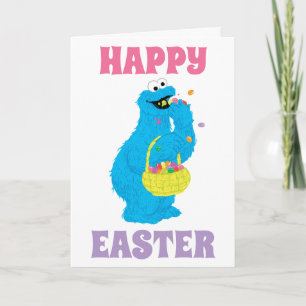 Oster-Cookie-Monster Karte