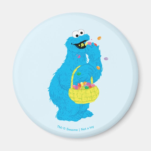 Oster-Cookie-Monster Magnet (Vorne)