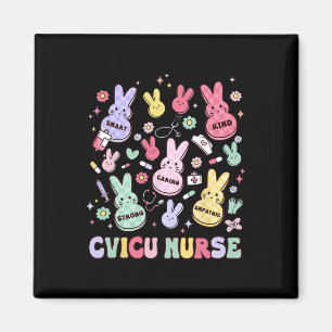 Oster Cvicu Herzkrankheit Kinderkrankheit Bunny Pe Magnet