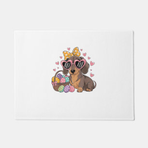 Oster-Dachshunde Süße Dachshund T-Shirt Fußmatte
