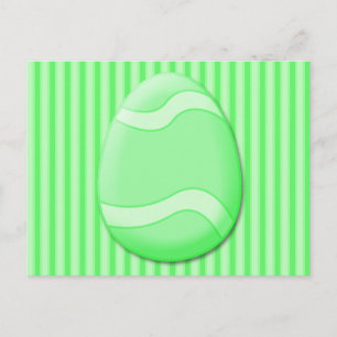 Oster-Ei (Grün) Postkarte