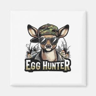 Oster-Ei-Jäger-Tarnung Lustige Jagd Jungen Mädchen Magnet