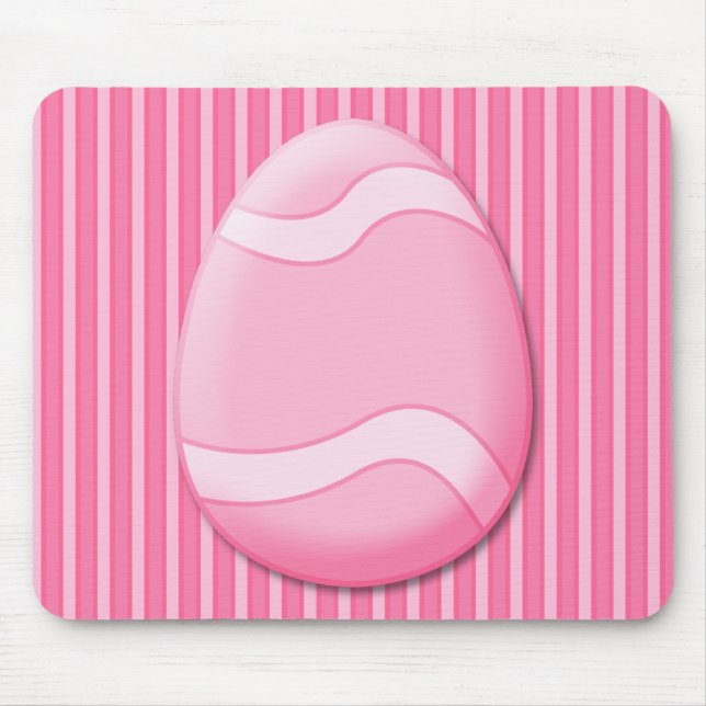 Oster-Ei (Pink) Mauspad (Vorne)