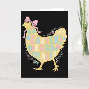 Oster-Eier-Händler Loral Huhn Henne Kokette Schlei Karte