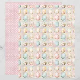 Oster-Eier-Schabablatt Papier