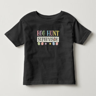 Oster-Eier-Such-Aufseher Lustige Familie Ostern Kleinkind T-shirt