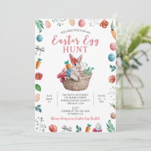 Oster-Eier-Suchparty, Osterhase Frühling Einladung