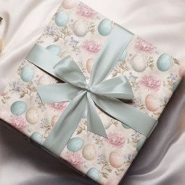 Oster-Eier-Verpackungspapier in Pastellfarben Geschenkpapier