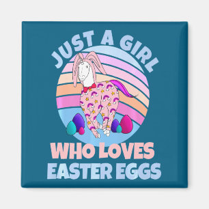Oster-Einhorn-Hase-Ei Frohe Ostern Magnet