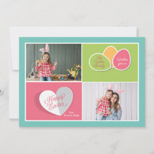 Oster-Fotokarte Karte