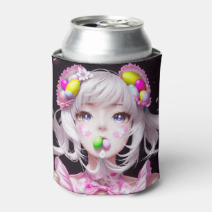 Oster/Frühling Anime Girl Dosenkühler