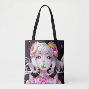 Oster/Frühling Anime Girl Tasche