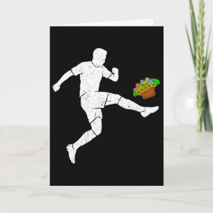 Oster-Fußball-Sketch-Eier Sport Jungen Mädchen Kin Karte