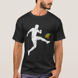 Oster-Fußball-Skizze-Eier Sport Jungen Mädchen Kin T-Shirt