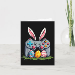 Oster-Gamer-Hase Jungen Kinder Männer Jugendliche  Karte