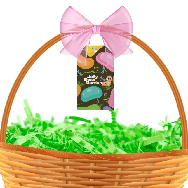 Oster-Geschenkanhänger Jelly Bean Garten Geschenkanhänger (Von Creator hochgeladen)