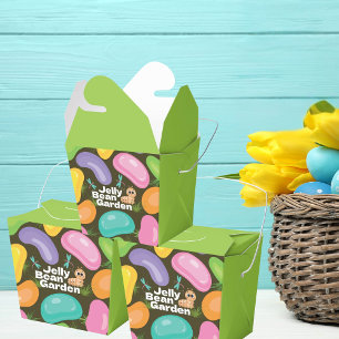 Oster-Geschenkschachtel Jelly Bean Gartenparty Geschenkschachtel
