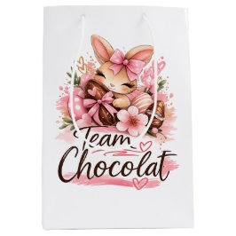 Oster‑Geschenktasche „Team Schokolade“ Mittlere Geschenktüte