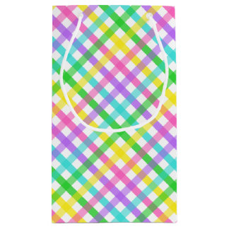 Oster-Gingham-Geschenktasche 8 Kleine Geschenktüte