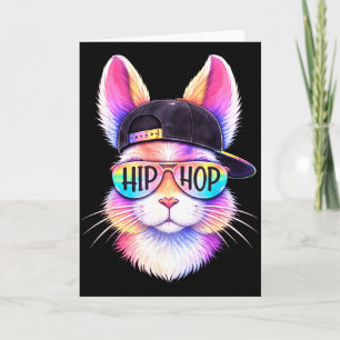 Oster-Hip-Hop-Hasen-Gesicht-Sonnenbrille Coole Män Karte