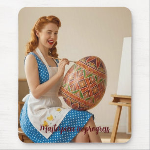 Oster Kunst Studio Vintage Retro Mauspad