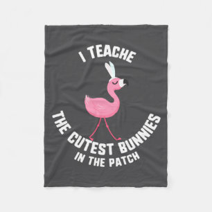 Oster-Lehr-Cutest-Hasen-Patch-Illustration Fleecedecke
